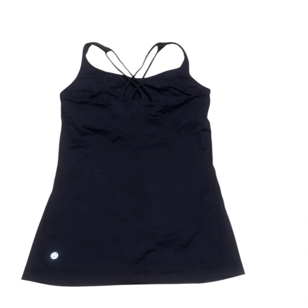 Lululemon  free to be Strappy Tank Top dark purple - Picture 4 of 5
